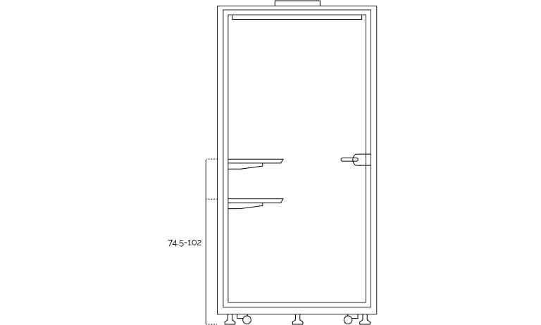 EchoBox Dimension Table Height Adjustment
